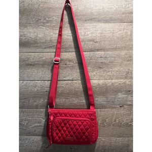 Vera Bradley Retired Triple Compartment Crossbody Bag in Performance Twill